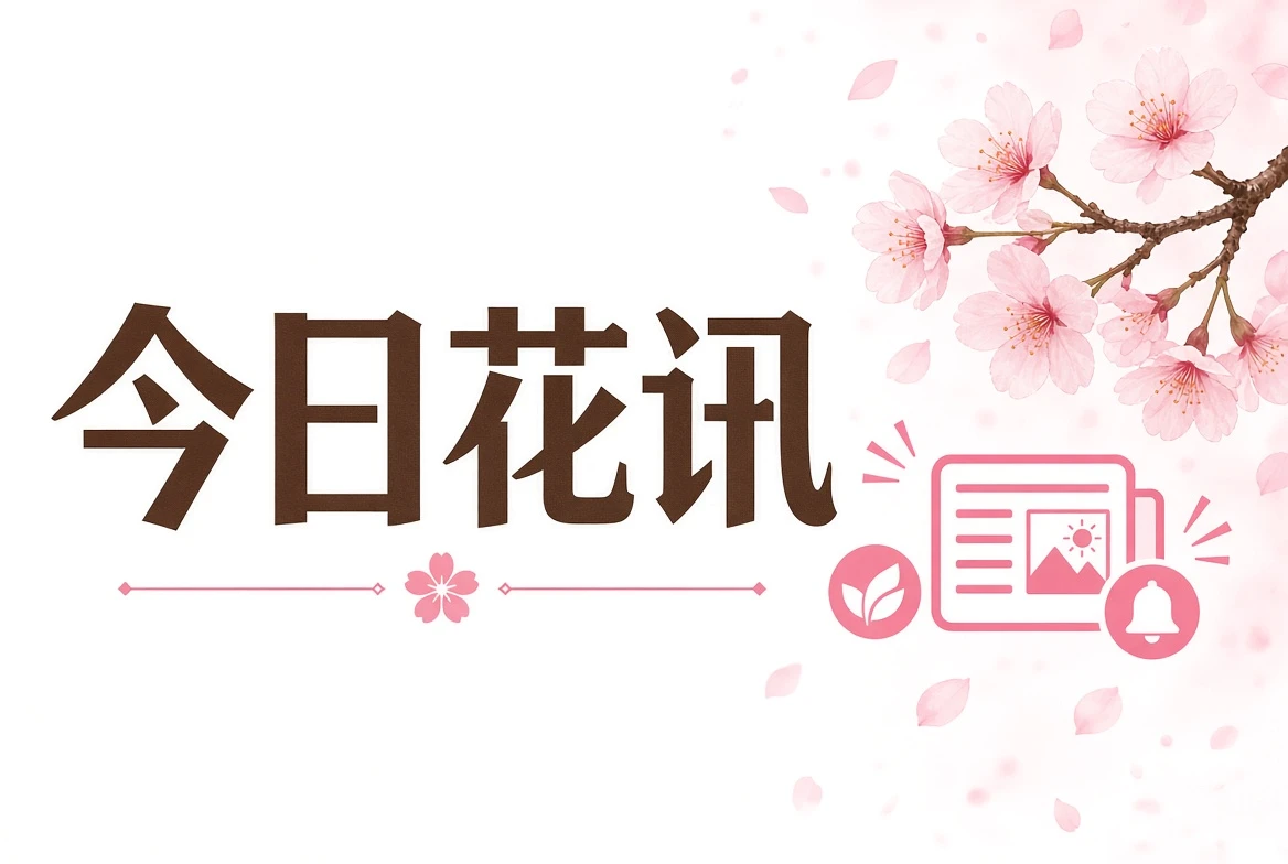 今日花讯栏目导览